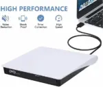 Slim USB 3.0 External CD DVD Drive Burner Reader Writer for Laptop PC and Mac - Image 2