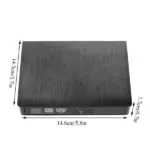 USB 3.0 External CD DVD-RW Drive Burner and Player for Laptop PC - Image 5