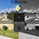 2.4GHz WiFi Video Doorbell with Chime, Two-Way Audio and Night Vision - Image 9