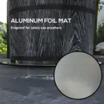 Outsunny Smokeless Fire Pit Portable Magnesium Oxide Bonfire Stove with Mat Black For Patio and Picnic - Image 6