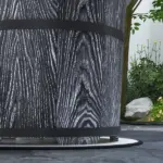 Outsunny Smokeless Fire Pit Portable Magnesium Oxide Bonfire Stove with Mat Black For Patio and Picnic - Image 8