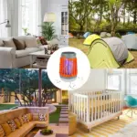 Solar USB Bug Zapper Light for Mosquitoes Flies and Insects - Image 5
