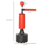 Speed Bag Trainer boxing reflex bag with Rotating Flexible Arm Speed Ball for Adult and Kids - Image 3