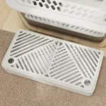 PawHut Stainless Steel Litter Box with Metal Scoop and Scoop Holder, High Sided, Anti-Urine Leakage, Non-Sticky - Image 9