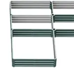 Steel Raised Garden Bed, Set of 5 Large Box Planters for Outdoor Plants Vegetables Flowers Herbs, 8x8x1ft, Green - Image 12