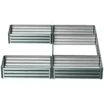 Steel Raised Garden Bed, Set of 5 Large Box Planters for Outdoor Plants Vegetables Flowers Herbs, 8x8x1ft, Green - Image 7