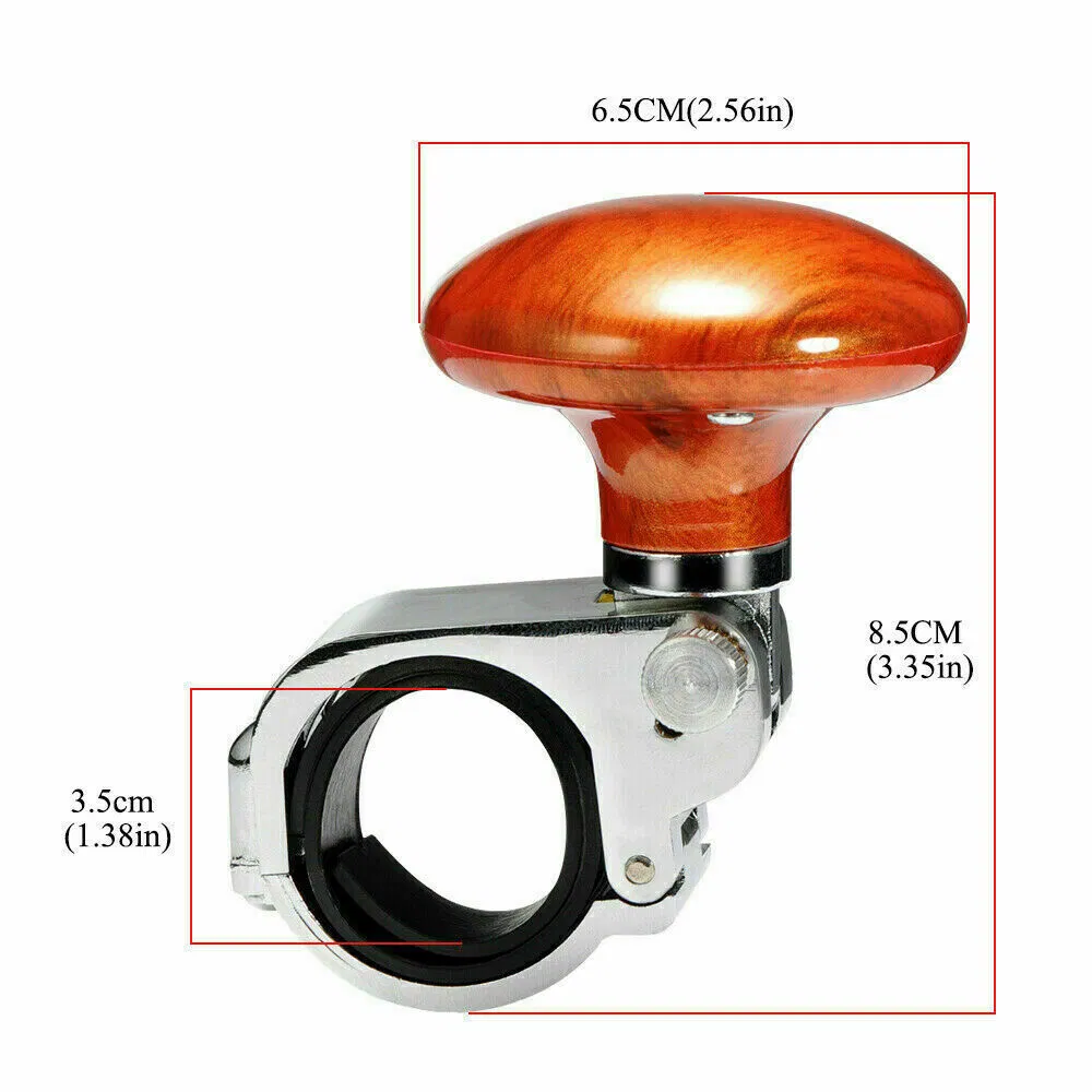 Universal Heavy Duty Steering Wheel Spinner Knob for Car and Truck