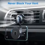 MagSafe Compatible 360 Degree Magnetic Air Vent Car Phone Mount - Image 15