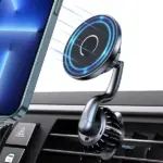 MagSafe Compatible 360 Degree Magnetic Air Vent Car Phone Mount - Image 4