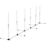 Sturdy Dog Weaves Poles Pet Speed and Agility Equipment Dogs Obstacle Outdoor with Storage Bag - Image 14
