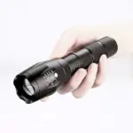 2 Pack Zoomable LED Tactical Flashlights with 5 Modes and AAA Battery Holders - Image 9