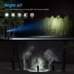 2 Pack Zoomable LED Tactical Flashlights with 5 Modes and AAA Battery Holders - Image 10