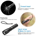2 Pack Zoomable LED Tactical Flashlights with 5 Modes and AAA Battery Holders - Image 17