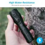 2 Pack Zoomable LED Tactical Flashlights with 5 Modes and AAA Battery Holders - Image 3