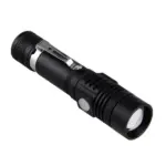 USB Rechargeable Zoomable LED Flashlight with 4 Modes and IPX6 Rating - Image 9