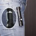 USB Rechargeable Zoomable LED Flashlight with 4 Modes and IPX6 Rating - Image 12