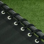 Tanning Lounger: Foldable, 5-Level Back, Reading Hole, Side Pocket, Headrest,  Black - Image 8