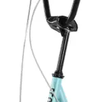 Aosom Teens Scooter Kick Scooter, Adjustable Handlebar, Dual Brakes, Inflatable Wheels, Blue, for 5+ - Image 10