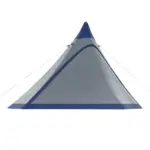 Teepee Camping Tent Easy Set-Up with Porch Blue for 2-3 Person Outdoor Hiking - Image 9