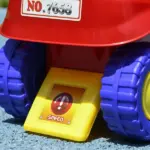Toddler Ride On Fire Truck with Music, Horn, Under Seat Storage, for Kids 18-36 Months, Red - Image 9