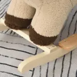 Qaba Plush Rocking Lion with Seat Belt and Sound Brown for Ages 18-36 Months - Image 8