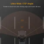 4 Inch Dual Dash Cam with 1296P Front and 720P Rear Camera - Image 8