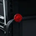 Trailer for Bike, Bicycle Cargo Trailer with Removable Storage Box and Folding Frame, Steel Bottom - Image 9