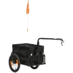 Trailer for Bike, Bicycle Cargo Trailer with Removable Storage Box, Galvanized Bottom - Image 11