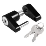 Trailer Hitch Coupler Lock 1/4 Inch Diameter 3/4 Inch Span with 2 Keys - Image 10