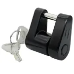 Trailer Hitch Coupler Lock 1/4 Inch Diameter 3/4 Inch Span with 2 Keys - Image 11