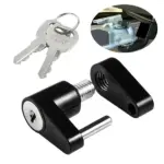 Trailer Hitch Coupler Lock 1/4 Inch Diameter 3/4 Inch Span with 2 Keys - Image 14