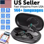 Real Time Translation Earbuds with 144 Languages Online and Offline Modes