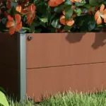 Outsunny Trellis Planter for Climbing Plants, Raised Garden Bed with Trellis, Planter Box for Outdoor, Garden, Light Brown - Image 8