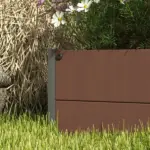 Outsunny Trellis Planter for Climbing Plants, Raised Garden Bed with Trellis, Planter Box for Outdoor, Garden, Light Brown - Image 9