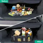 40L Folding Car Trunk Cargo Organizer with Compartments and Pockets - Image 10
