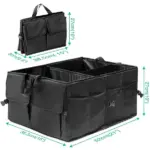 40L Folding Car Trunk Cargo Organizer with Compartments and Pockets - Image 12