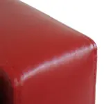 Tufted Storage Ottoman Bench, 50.5" Faux Leather, Rectangular, Bright Red, Space-Saving for Living Room, Entryway - Image 14