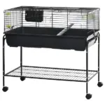 Two-Story Small Animal Cage with Stand, Shelf, Wheels, for Guinea Pig, Hedgehog, Chinchilla, Ferret - Image 11