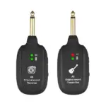 UHF Wireless Guitar System Transmitter and Receiver with Rechargeable Battery - Image 9
