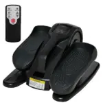 Soozier Under Desk Elliptical Foot Pedal Exerciser with Adjustable Speed Remote LCD