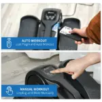 Soozier Under Desk Elliptical Foot Pedal Exerciser with Adjustable Speed Remote LCD - Image 4