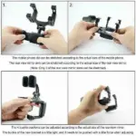 360 Degree Rearview Mirror Mount Phone Holder for Car GPS Devices - Image 8