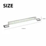 12V Universal LED License Plate and Backup Light Bar 6000K - Image 7