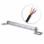 12V Universal LED License Plate and Backup Light Bar 6000K - Image 3