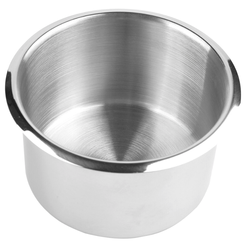 2 Pack Stainless Steel Recessed Cup Holders for Car Boat RV and Marine Use