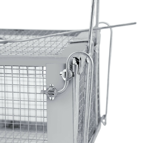 Humane Live Catch Mouse and Rat Trap Cage Reusable Galvanized Steel