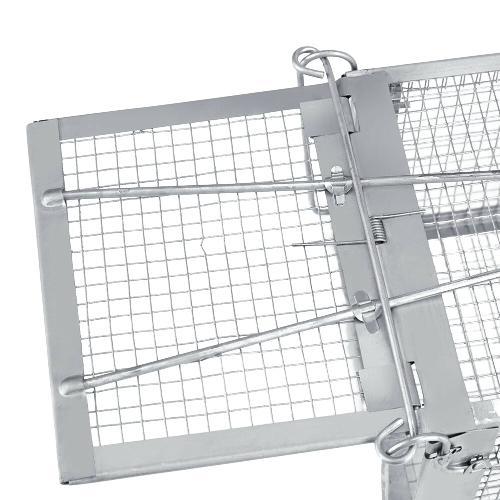 Humane Live Catch Mouse and Rat Trap Cage Reusable Galvanized Steel