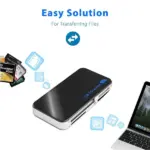 USB 3.0 6 in 1 Memory Card Reader for CF SD microSD XD M2 and MS Cards - Image 3