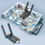 AC1300 USB 3.0 Dual Band WiFi Adapter with Dual 5dBi Antennas - Image 11