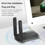 AC1300 USB 3.0 Dual Band WiFi Adapter with Dual 5dBi Antennas - Image 14